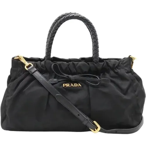 Pre-owned Leather prada-bags , female, Sizes: ONE SIZE - Prada Vintage - Modalova