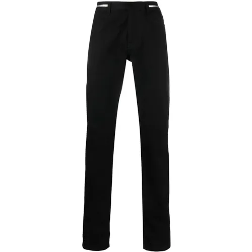 Slim-Fit 4G Chain Detail Jeans , male, Sizes: W34 - Givenchy - Modalova