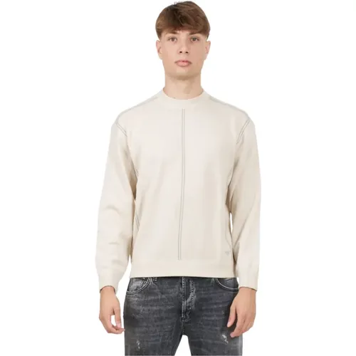 Stylischer Pullover , Herren, Größe: L - Emporio Armani - Modalova