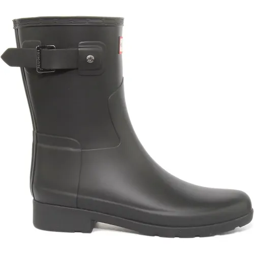 Refined Short Rain Boots , female, Sizes: 7 UK, 4 UK, 6 UK, 9 UK, 5 UK - Hunter - Modalova