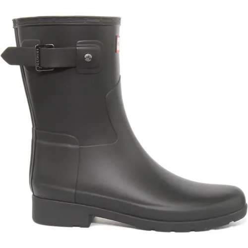 Refined Short Rain Boots , female, Sizes: 7 UK, 9 UK, 5 UK - Hunter - Modalova