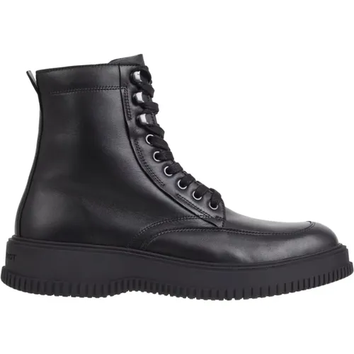 Ankle Boots for Men , male, Sizes: 12 UK, 7 UK, 10 UK, 11 UK, 9 UK, 8 UK - Tommy Hilfiger - Modalova