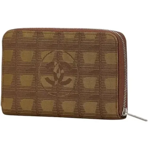 Pre-owned Canvas wallets , female, Sizes: ONE SIZE - Chanel Vintage - Modalova