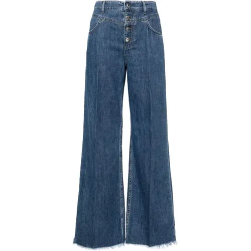 Denim Flare Jeans , female, Sizes: W26, W25, W27, W30, W28, W29 - Liu Jo - Modalova