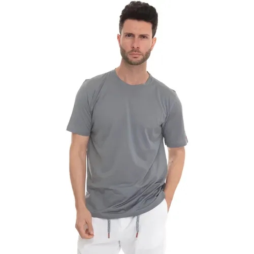 Short Sleeve Round Neck T-Shirt , male, Sizes: 2XL - Kiton - Modalova