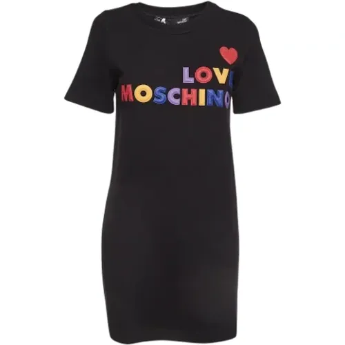 Pre-owned Fabric dresses , female, Sizes: S - Moschino Pre-Owned - Modalova