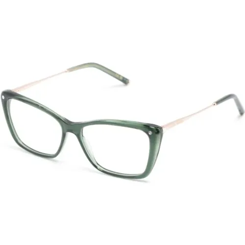 Grüne Optische Brille für den Alltag - Carolina Herrera - Modalova