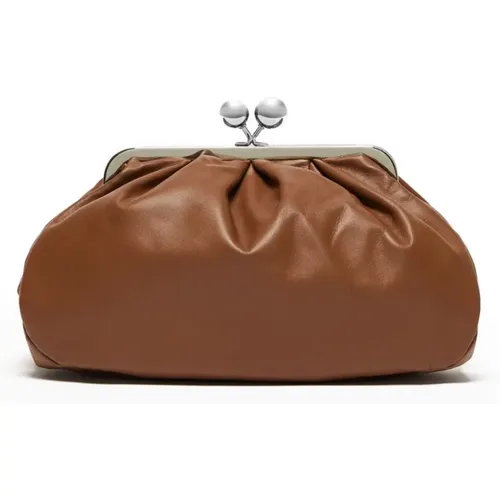 Nappa-Clutch mit abnehmbarem Riemen - Max Mara Weekend - Modalova