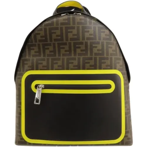 Pre-owned Canvas backpacks , female, Sizes: ONE SIZE - Fendi Vintage - Modalova