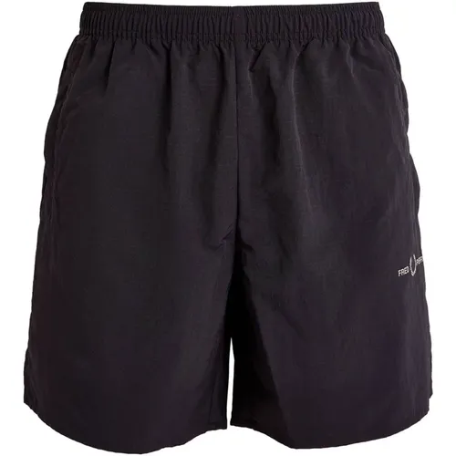 Ripstop Shorts with Side Logo , male, Sizes: L, S, XL - Fred Perry - Modalova