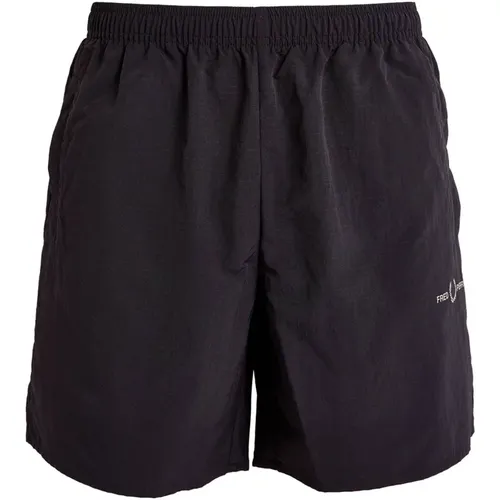 Ripstop Shorts with Side Logo , male, Sizes: M, L, S - Fred Perry - Modalova