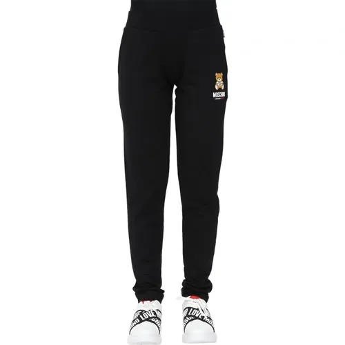 Logo Joggers , female, Sizes: S, XS - Moschino - Modalova