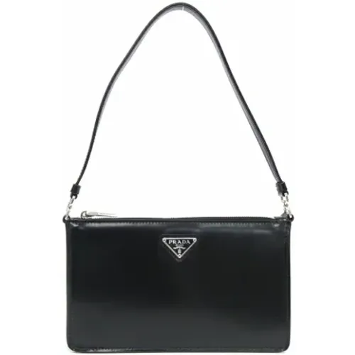 Pre-owned Leather prada-bags , female, Sizes: ONE SIZE - Prada Vintage - Modalova