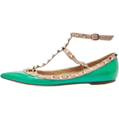 Pre-owned Leder flats - Valentino Vintage - Modalova