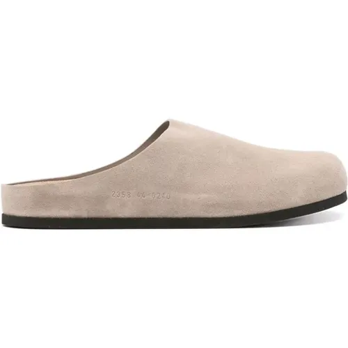 Taupe Wildleder Slip-On Sneaker , Herren, Größe: 42 EU - Common Projects - Modalova