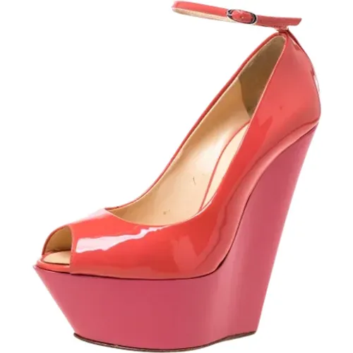 Pre-owned Leather heels , female, Sizes: 3 UK - Giuseppe Zanotti Pre-owned - Modalova