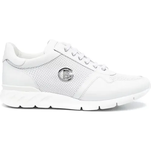 Weiße Lässige Sneakers für Männer , Herren, Größe: 43 EU - Baldinini - Modalova