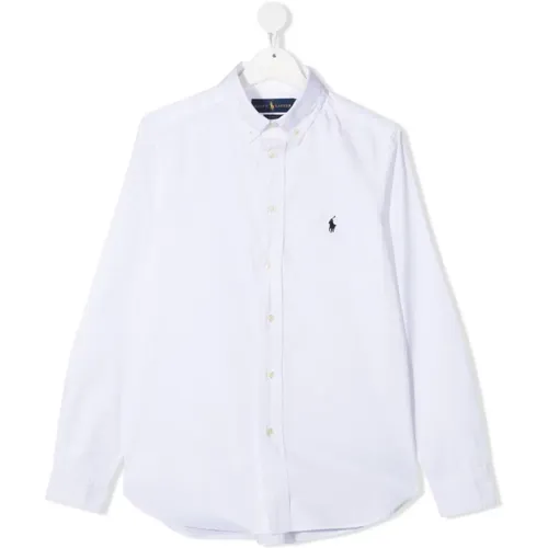 Slim Fit Weiße Hemd - Polo Ralph Lauren - Modalova