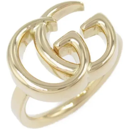 Pre-owned Gold rings , female, Sizes: ONE SIZE - Gucci Vintage - Modalova