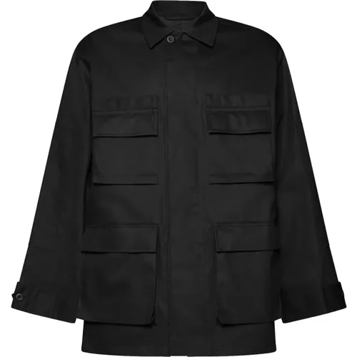 Cargo Shirt Jacket Ss23 , male, Sizes: S - Balenciaga - Modalova