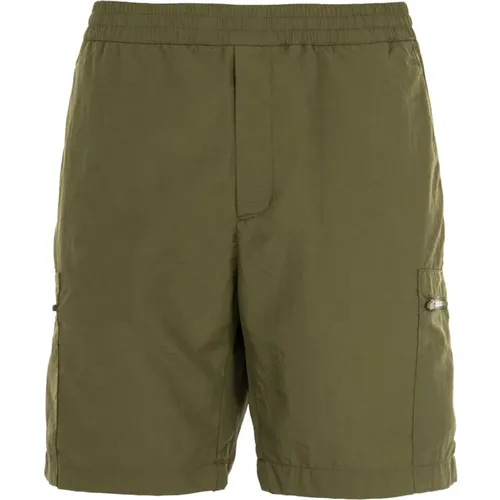 Militärgrüne Bermuda Shorts für Männer , Herren, Größe: L - Liu Jo - Modalova