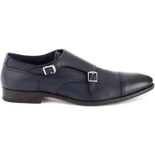 Doppelte Schnalle Business Schuhe , Herren, Größe: 43 1/2 EU - Henderson - Modalova