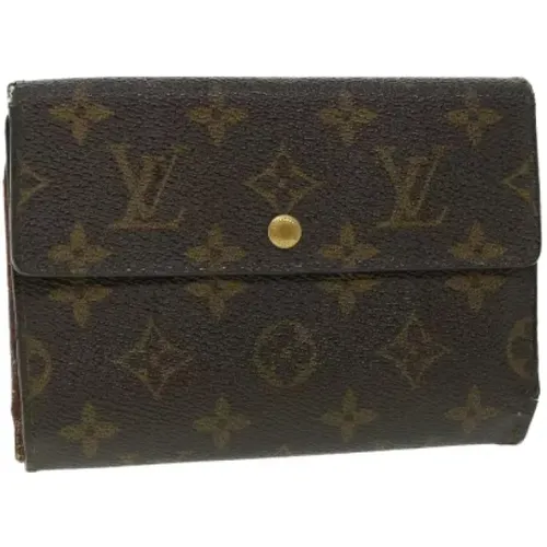 Pre-owned Canvas wallets , female, Sizes: ONE SIZE - Louis Vuitton Vintage - Modalova