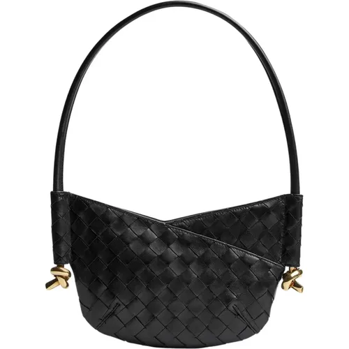 Lambskin Signature Knot Bag , female, Sizes: ONE SIZE - Bottega Veneta - Modalova