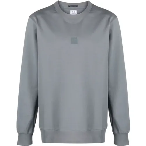 Metropolis Serie Logo Sweatshirt , Herren, Größe: M - C.P. Company - Modalova