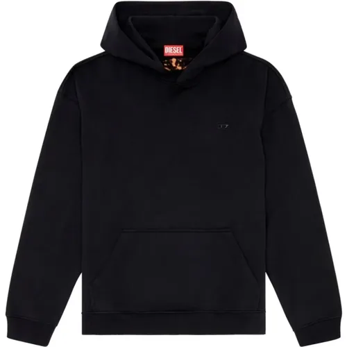 Bleach Felpa Hooded Sweatshirt , male, Sizes: M, S, XL, L - Diesel - Modalova