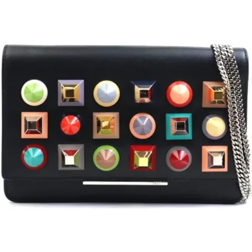 Pre-owned Leather wallets , female, Sizes: ONE SIZE - Fendi Vintage - Modalova