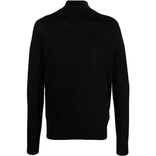 Rol neck wool silk , male, Sizes: M, 2XL, L, XL - Lanvin - Modalova