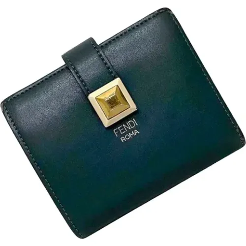 Pre-owned Leather wallets , female, Sizes: ONE SIZE - Fendi Vintage - Modalova