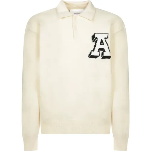 White Sweater for Men Aw24 , male, Sizes: M - Axel Arigato - Modalova