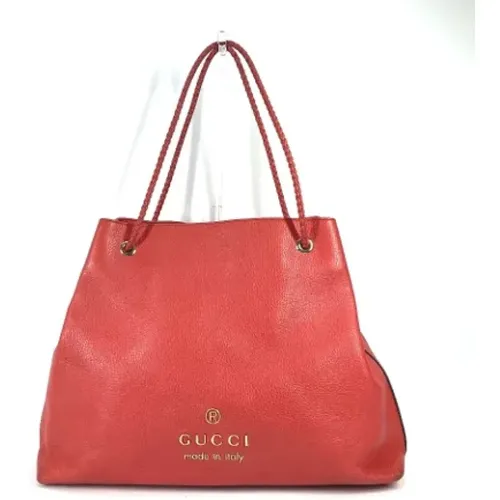 Pre-owned Leather gucci-bags , female, Sizes: ONE SIZE - Gucci Vintage - Modalova