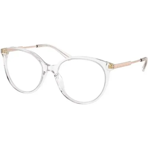 Transparent Frame Women's Glasses , female, Sizes: 52 MM - Michael Kors - Modalova