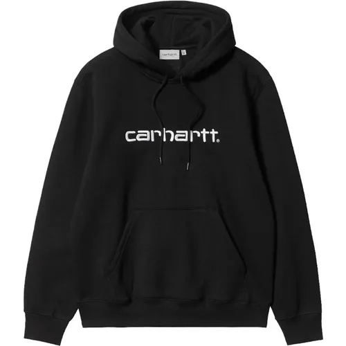 Kapuzenpullover mit Kängurutasche , Herren, Größe: S - Carhartt WIP - Modalova