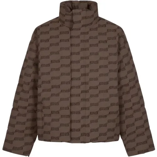 Monogram padded jacket , male, Sizes: XS - Balenciaga - Modalova