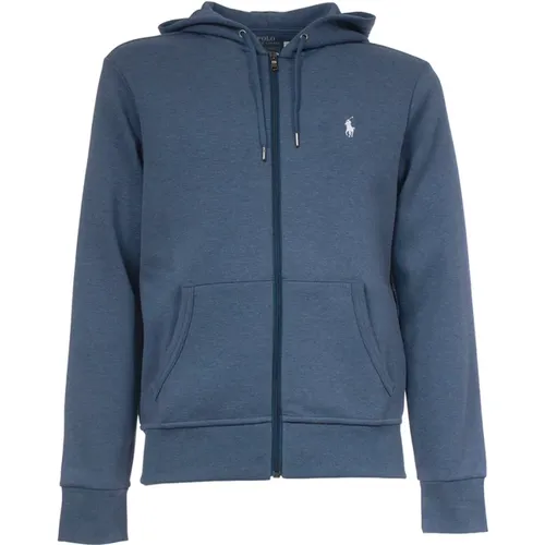 Hooded Zip Sweatshirt , male, Sizes: S, XL - Polo Ralph Lauren - Modalova
