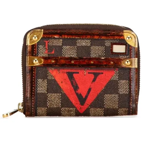 Pre-owned Canvas wallets , female, Sizes: ONE SIZE - Louis Vuitton Vintage - Modalova