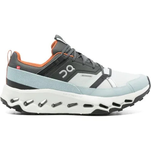 Grey Sneakers with Panelled Design , male, Sizes: 7 UK - ON Running - Modalova