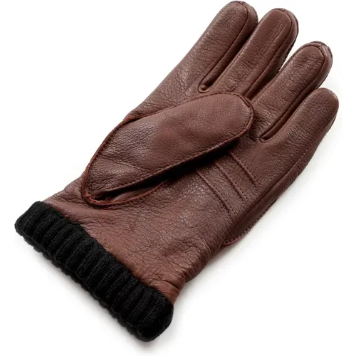 Handschuhe aus Hirschleder mit Fleecefutter , Herren, Größe: 9 IN - Hestra - Modalova