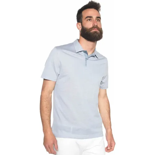 Polo shirt , male, Sizes: 3XL, 4XL - Canali - Modalova