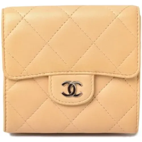 Pre-owned Leather wallets , female, Sizes: ONE SIZE - Chanel Vintage - Modalova