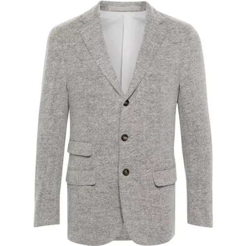 Single breasted jacket , male, Sizes: 2XL, 3XL, M, L - Eleventy - Modalova