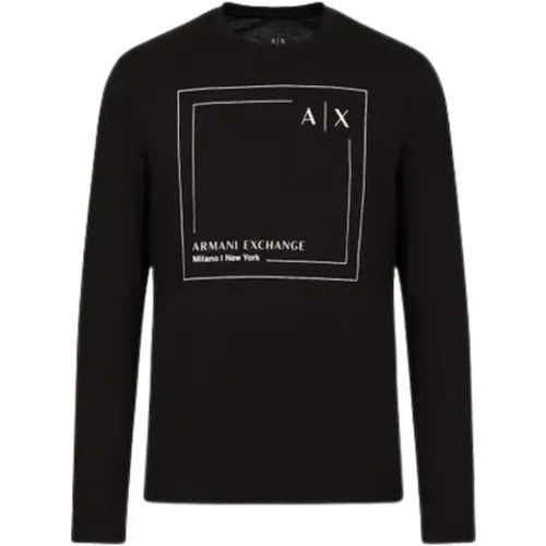 Classic Men`s T-Shirt , male, Sizes: XS - Armani Exchange - Modalova