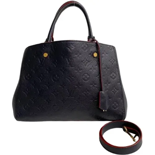 Pre-owned Leather louis-vuitton-bags , female, Sizes: ONE SIZE - Louis Vuitton Vintage - Modalova