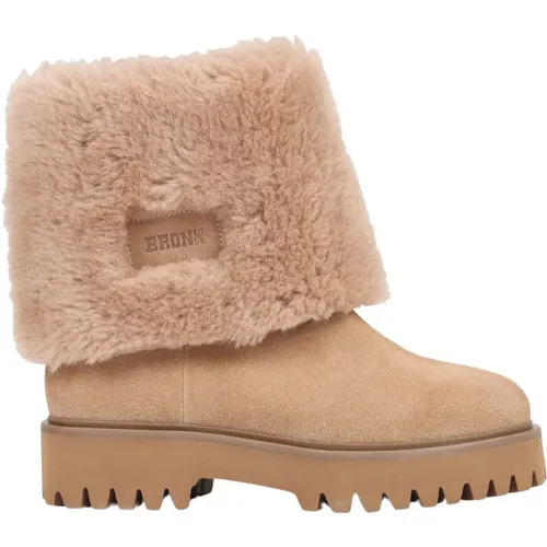 Städtische Winter Stiefeletten - blush , Damen, Größe: 38 EU - Bronx - Modalova