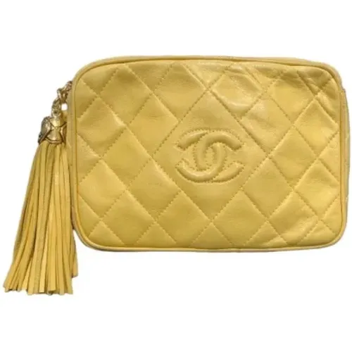 Pre-owned Leather Chanel Crossbody Bag , female, Sizes: ONE SIZE - Chanel Vintage - Modalova