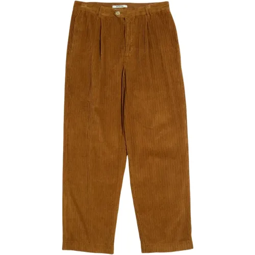 Irregular Corduroy Pleated Trouser , male, Sizes: S, L - Kestin - Modalova